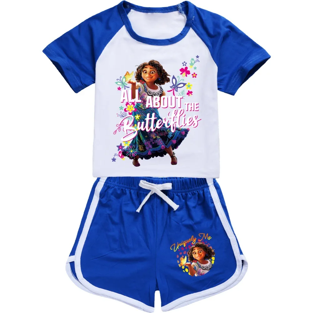 Encanto Summer New Cartoon Printing imitation Cotton Milk Silk Comfortable Boys and Girls T-Shirt Shorts Sports Suit 2-14Y
Encanto Summer New Cartoon Printing imitation Cotton Milk Silk Comfortable Boys and Girls T-Shirt Shorts Sports Suit 2-14Y