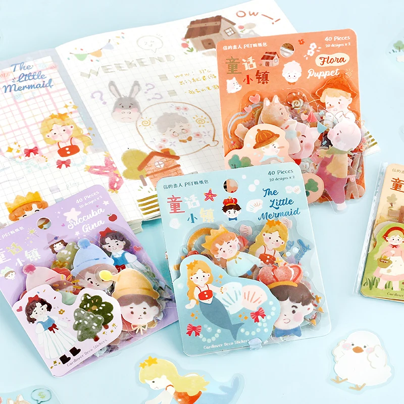 Fairy Tale Town Series Cute Stationery Stickers Aesthetic Laptop Phone Scrapbooking Notebooks Sketchbook Kawaii Decorative Label
Fairy Tale Town Series Cute Stationery Stickers Aesthetic Laptop Phone Scrapbooking Notebooks Sketchbook Kawaii Decorative Label