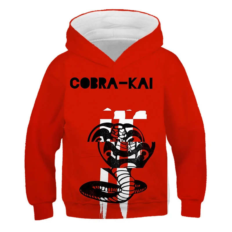Kids Clothes 2022 Kids 3D Hoodie Cobra Kai Kids Sweatshirt Long sleeve Movie Boys Clothes Hip Hop 4-14 Years Pullover Hoodies
Kids Clothes 2022 Kids 3D Hoodie Cobra Kai Kids Sweatshirt Long sleeve Movie Boys Clothes Hip Hop 4-14 Years Pullover Hoodies