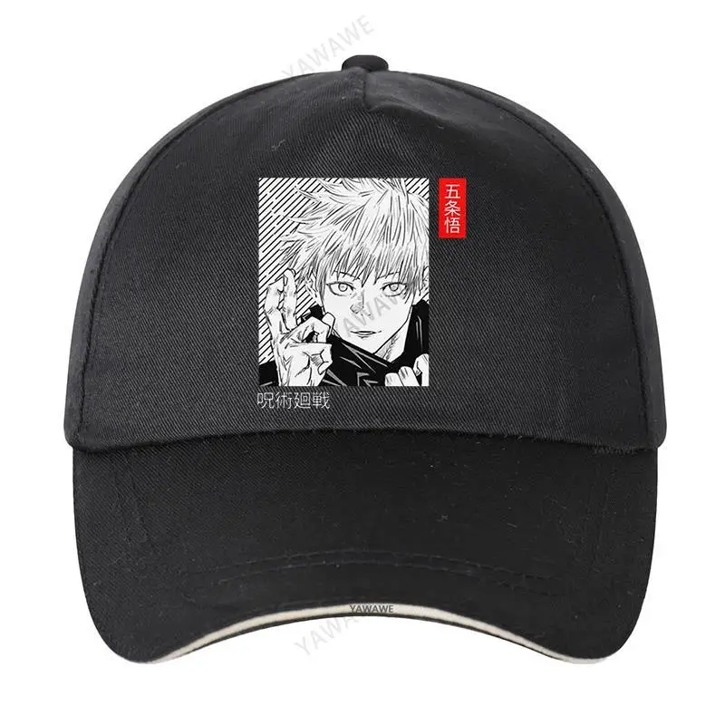 Jujutsu Kaisen Snapback Caps for Men Pure Cotton Boyfriend Caps Japan Anime Manga Gojo Satoru Baseball Cap Hat Sunhat Gift
Jujutsu Kaisen Snapback Caps for Men Pure Cotton Boyfriend Caps Japan Anime Manga Gojo Satoru Baseball Cap Hat Sunhat Gift