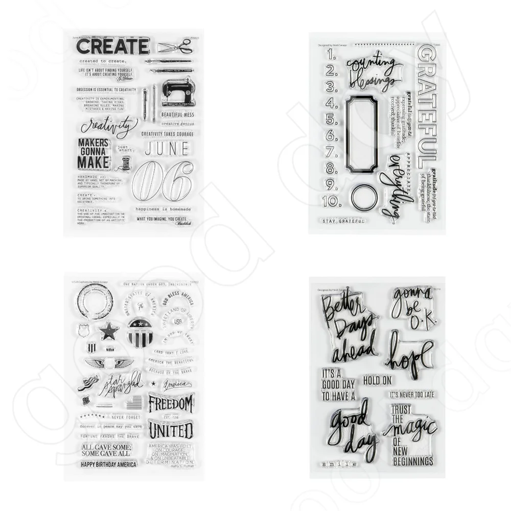 Grateful Hope June Agenda Clear Stamps Scrapbook Diary Decoration Embossing Template DIY Card Handmade Hot Sale Arrival 2023 New
Grateful Hope June Agenda Clear Stamps Scrapbook Diary Decoration Embossing Template DIY Card Handmade Hot Sale Arrival 2023 New