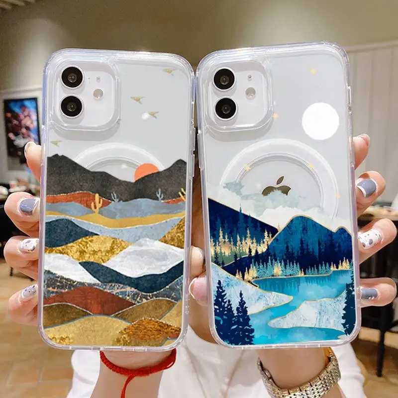 mountain scenery Phone Case For iPhone 13 12 11 Mini Pro Max transparent Super Magnetic MagSafe Cover
mountain scenery Phone Case For iPhone 13 12 11 Mini Pro Max transparent Super Magnetic MagSafe Cover
