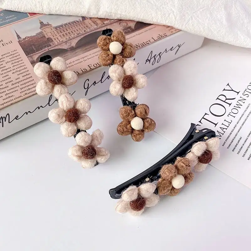 Accessories Women Flocked Bangs Hairpins Hairgrip Braided Barrettes Gift Fashion Hair Clip
Accessories Women Flocked Bangs Hairpins Hairgrip Braided Barrettes Gift Fashion Hair Clip