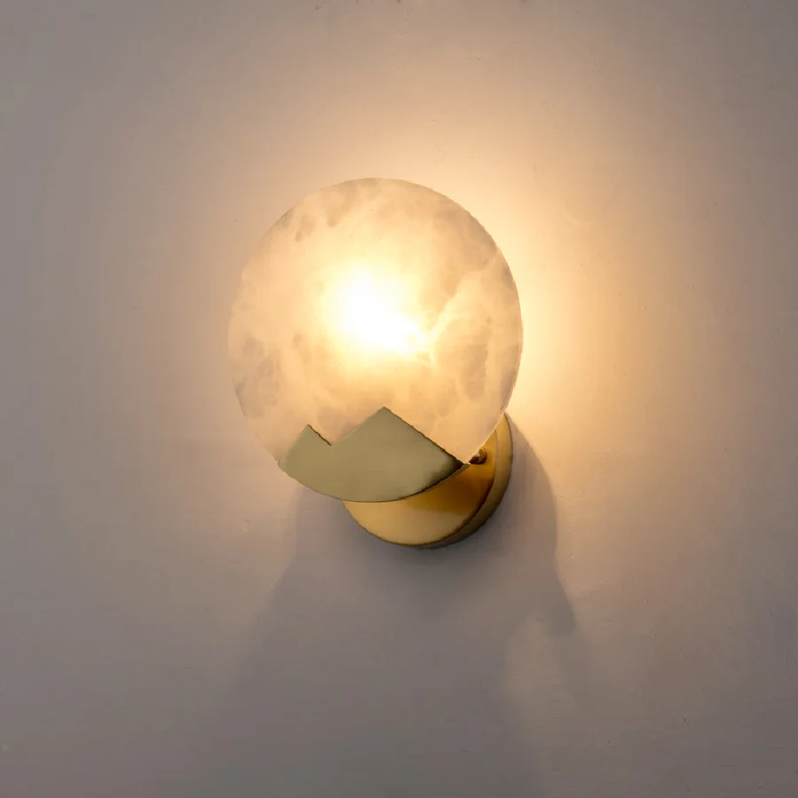 Modern Round Marble Creative Wall Light Indoor Aisle Corridor Decorative Lighting Led E14 Wall Lamp For Bedroom Living Room Cafe
Modern Round Marble Creative Wall Light Indoor Aisle Corridor Decorative Lighting Led E14 Wall Lamp For Bedroom Living Room Cafe