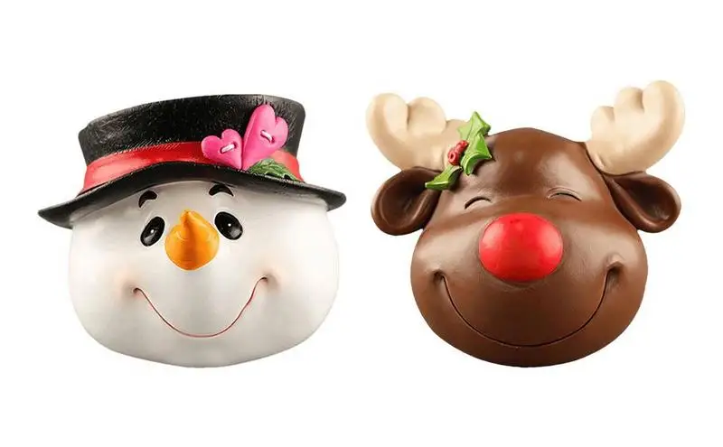 Santa Claus Christmas Ornaments Adorable Decorative Snowman Desk Topper Resin Figurines Elk Outdoor Fence Sign for Decorations 
Santa Claus Christmas Ornaments Adorable Decorative Snowman Desk Topper Resin Figurines Elk Outdoor Fence Sign for Decorations
