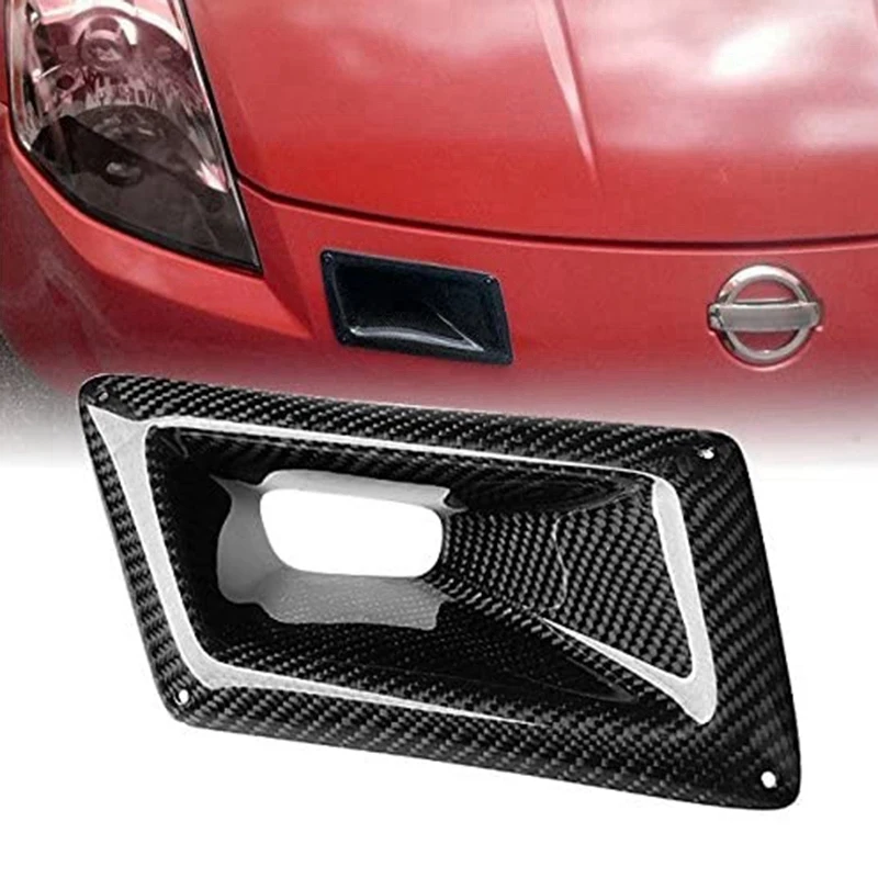 for NISSAN 350Z Z33 2003-2009 Carbon Fiber Right Bumper Air Duct Intake Vent Covers
for NISSAN 350Z Z33 2003-2009 Carbon Fiber Right Bumper Air Duct Intake Vent Covers