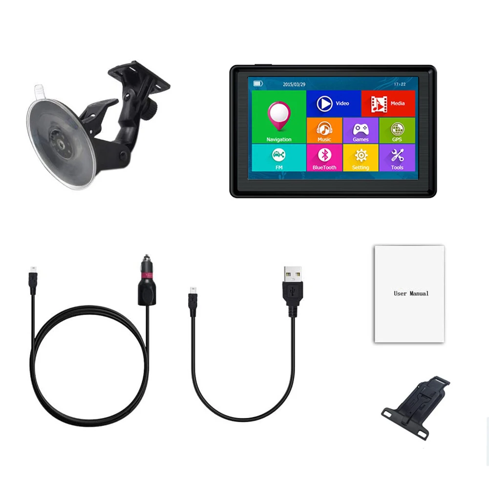 Brand New GPS Navigation Navigation HD DC 5V Support TF Card Expansion WinCE 6.0 1000mAh 1set 800 X 480 Pixels
Brand New GPS Navigation Navigation HD DC 5V Support TF Card Expansion WinCE 6.0 1000mAh 1set 800 X 480 Pixels