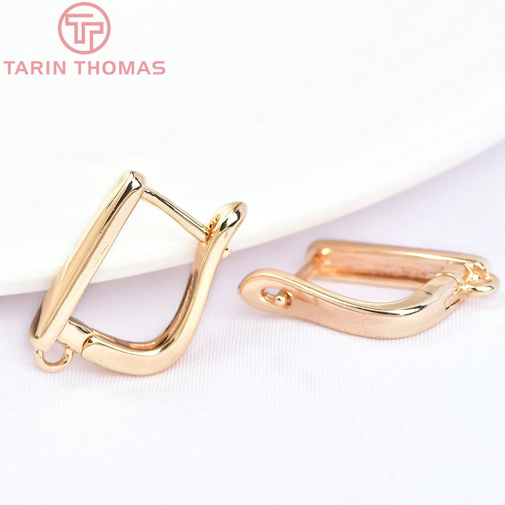 (6021) 6PCS 11x17MM 24k Gold Color Brass Earrings Hoop Earring Clip High Quality Jewelry Making Findings Accessories Wholesale
(6021) 6PCS 11x17MM 24k Gold Color Brass Earrings Hoop Earring Clip High Quality Jewelry Making Findings Accessories Wholesale