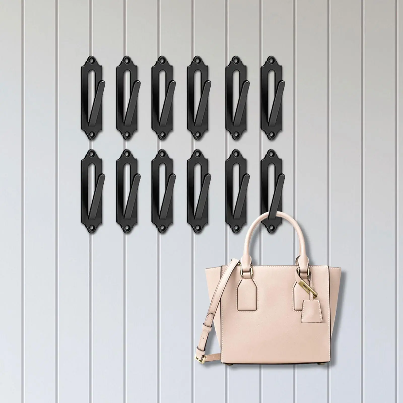 12 Pieces Wall Mount Hanger Durable Easy Installation Hooks for Indoor Home
12 Pieces Wall Mount Hanger Durable Easy Installation Hooks for Indoor Home