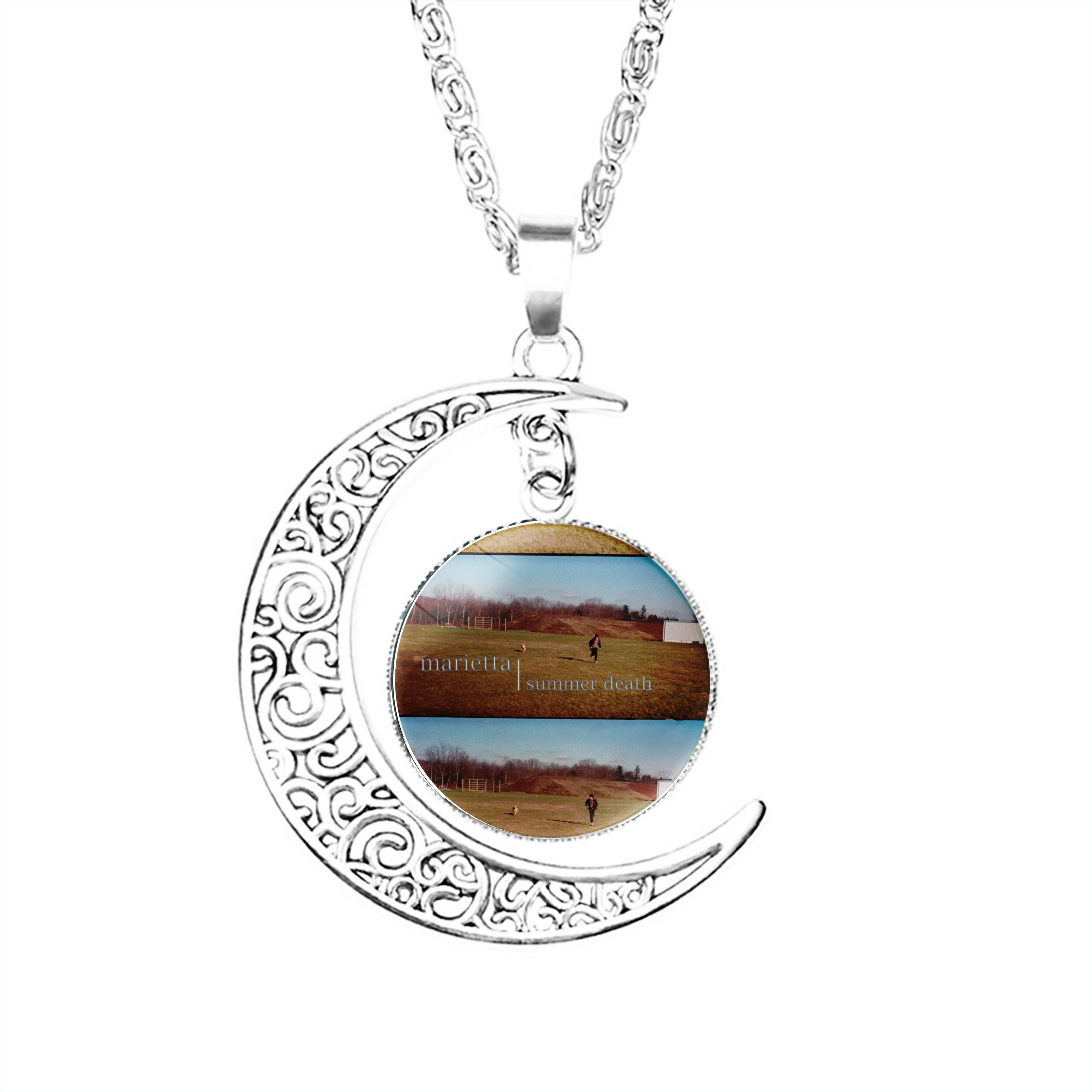 Marietta Summer Death Moon Necklace Charm Jewelry Lady Chain Accessories Party Jewelry Glass Crescent Women Pendant Girls
Marietta Summer Death Moon Necklace Charm Jewelry Lady Chain Accessories Party Jewelry Glass Crescent Women Pendant Girls