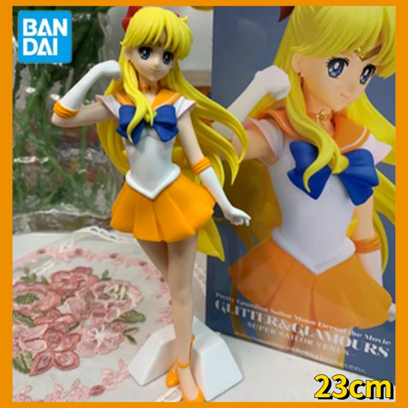 23cm Anime Sailor Moon Eternal Figure Gliter&Glamours Super Sailor Venus Action Figurine Collection PVC Model Doll Toys Gift Kid
23cm Anime Sailor Moon Eternal Figure Gliter&Glamours Super Sailor Venus Action Figurine Collection PVC Model Doll Toys Gift Kid