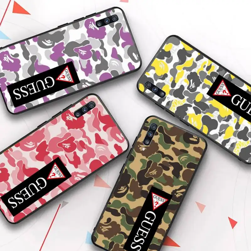 Luxury Guess Camouflage Pattern Camo military Army Phone Case for Samsung Galaxy A51 30s a71 A21s A70 10 A30 Capa
Luxury Guess Camouflage Pattern Camo military Army Phone Case for Samsung Galaxy A51 30s a71 A21s A70 10 A30 Capa
