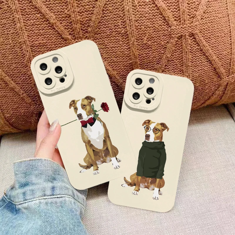 Funny Cartoon Dog Phone Case for Iphone XS X XR Fashion pet dog Case for Iphone 7 8 Plus SE2 13 12 11 14 Pro Max Silicone Fundas
Funny Cartoon Dog Phone Case for Iphone XS X XR Fashion pet dog Case for Iphone 7 8 Plus SE2 13 12 11 14 Pro Max Silicone Fundas