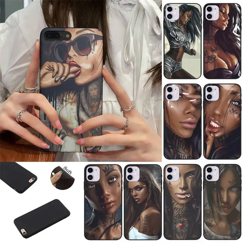 Tattoo Girl Fashion Phone Case fundas shell cover for iphone 6 6s 7 8 plus xr x xs 11 12 13 mini pro max
Tattoo Girl Fashion Phone Case fundas shell cover for iphone 6 6s 7 8 plus xr x xs 11 12 13 mini pro max