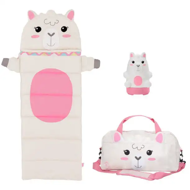 Hike Elegant Izzie the Llama 3 Piece Durable and Comfortable Camping Combo Set - Duffel Bag, Sleeping Bag and Lantern - Ideal fo
Hike Elegant Izzie the Llama 3 Piece Durable and Comfortable Camping Combo Set - Duffel Bag, Sleeping Bag and Lantern - Ideal fo