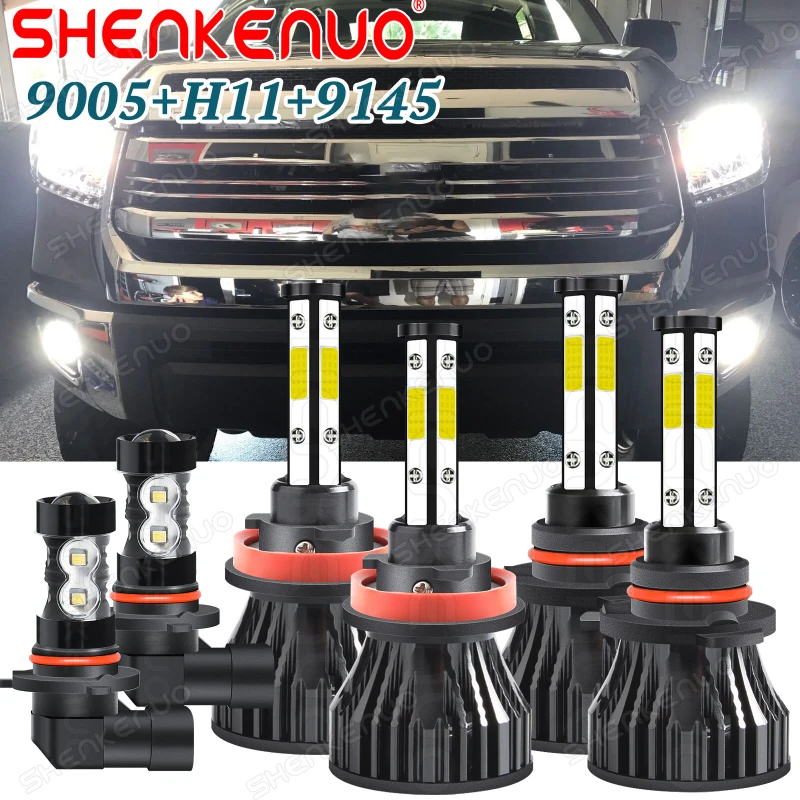 For 2007-2013 Toyota Tundra Combo Faros LED + Kit de luces antiniebla 6000K Car Accessories
For 2007-2013 Toyota Tundra Combo Faros LED + Kit de luces antiniebla 6000K Car Accessories