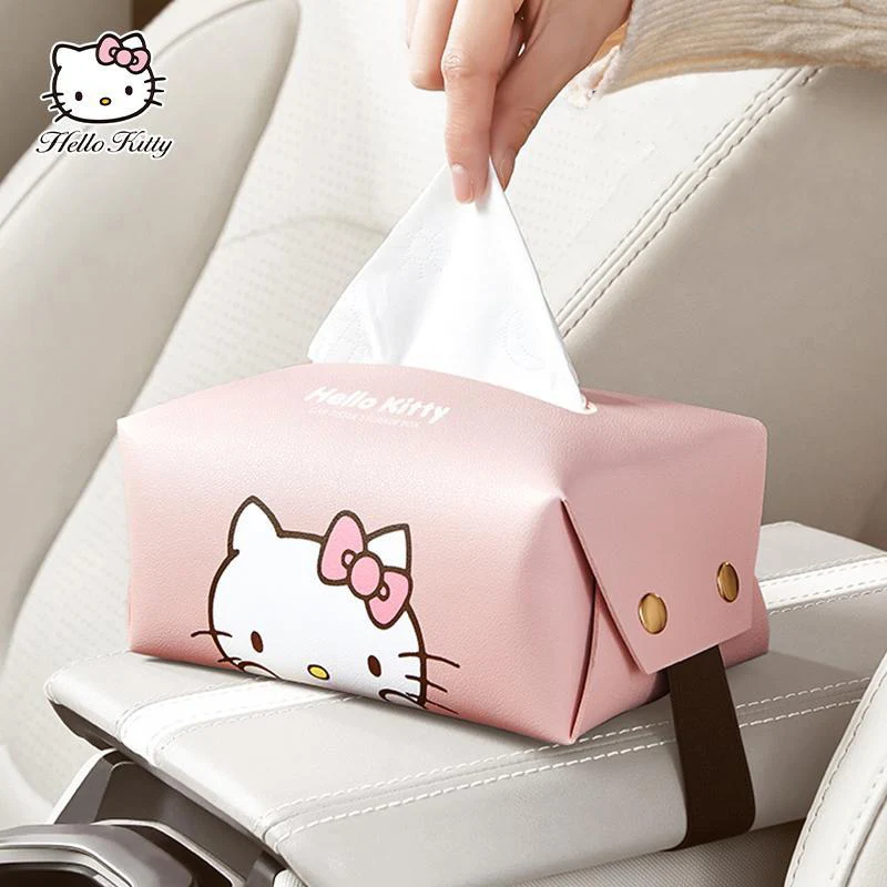 Kawaii Sanrio Hello Kittys Cartoon Car Tissue Box Cartoon Hobby Creative Leather Tissue Box Built-In Spring Lift Device Car
Kawaii Sanrio Hello Kittys Cartoon Car Tissue Box Cartoon Hobby Creative Leather Tissue Box Built-In Spring Lift Device Car