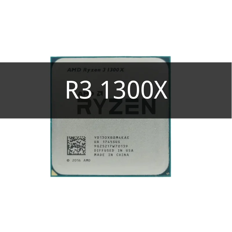 ЦП R3 1300X R3 1300X 3,5 ГГц четырехъядерный четырехпоточный процессор YD130XBBM4KAE разъем AM4
ЦП R3 1300X R3 1300X 3,5 ГГц четырехъядерный четырехпоточный процессор YD130XBBM4KAE разъем AM4