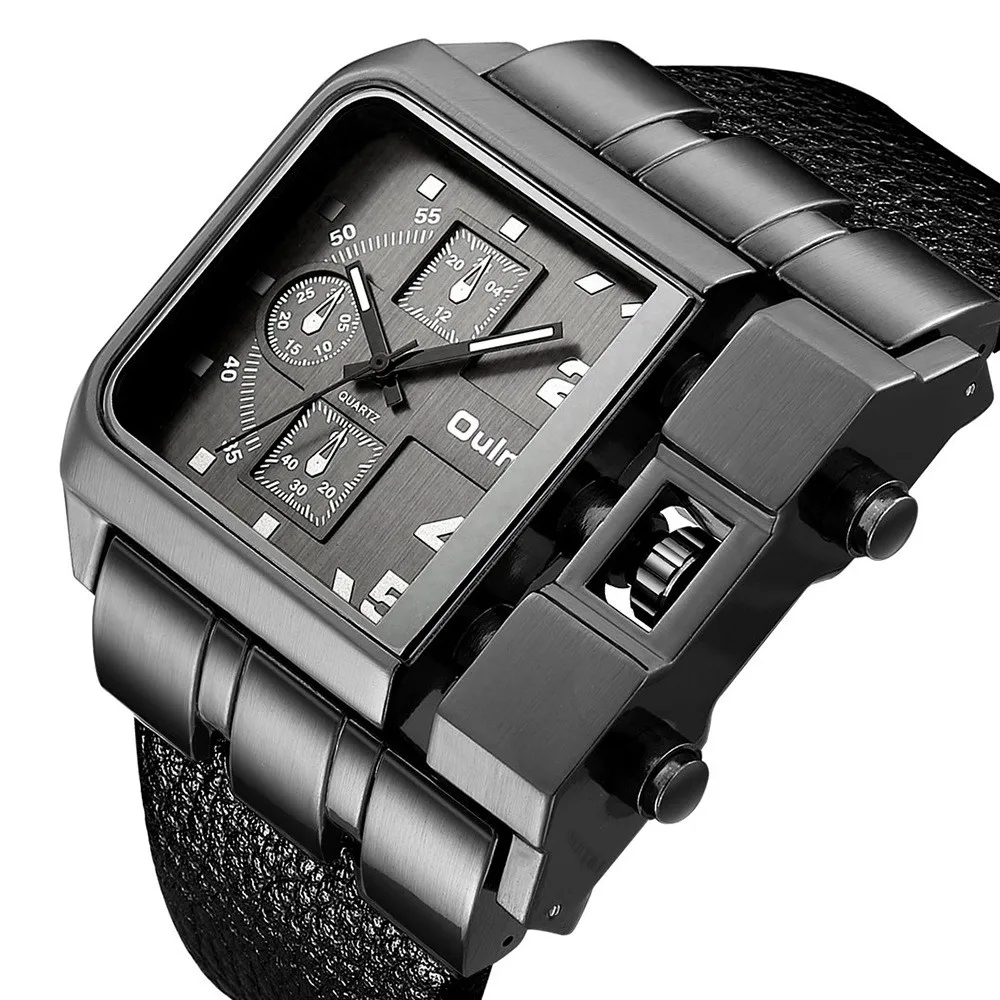 Large Dial Quartz Men's Watch Casual Belt Men's Watch Personality Foreign Trade Square Watch Outdoor Sports Watch
Large Dial Quartz Men's Watch Casual Belt Men's Watch Personality Foreign Trade Square Watch Outdoor Sports Watch