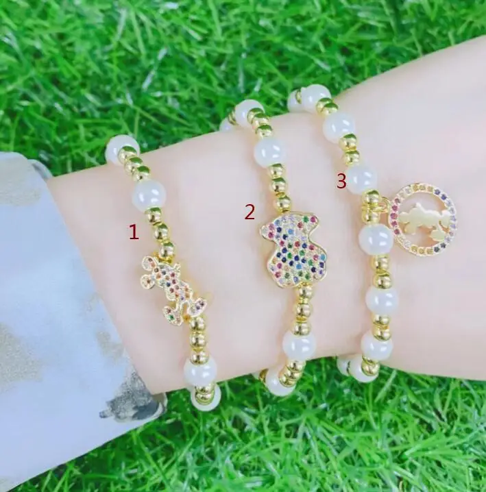 1pcs Adjustable gold copper cz zircon cubic zirconia beads elasticity resin pearl Bracelet Bangles fd43
1pcs Adjustable gold copper cz zircon cubic zirconia beads elasticity resin pearl Bracelet Bangles fd43