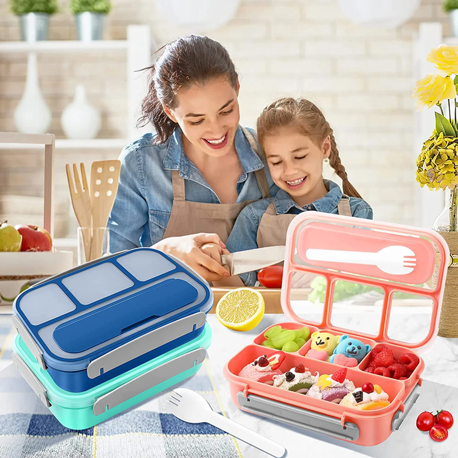 Tableware Lunch Box Outdoor Have 4 Compartments Keep Food Clean Leak-Proof Design Polypropylene 8.9*6.3*2.55inch
Tableware Lunch Box Outdoor Have 4 Compartments Keep Food Clean Leak-Proof Design Polypropylene 8.9*6.3*2.55inch