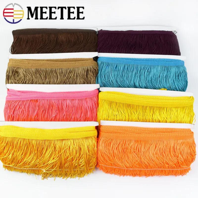 10Meters 10/15/20/30cm Polyester Tassel Fringe Trim Lace Ribbon DIY Latin Dress Fringe Garment Decor Curtain Sewing Accessories
10Meters 10/15/20/30cm Polyester Tassel Fringe Trim Lace Ribbon DIY Latin Dress Fringe Garment Decor Curtain Sewing Accessories