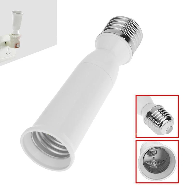 E27 to E27 Extension Base LED Light Lamp Bulb Adapter Socket Converter Connector CFL Material Fireproof light bulb lamp adapter
E27 to E27 Extension Base LED Light Lamp Bulb Adapter Socket Converter Connector CFL Material Fireproof light bulb lamp adapter