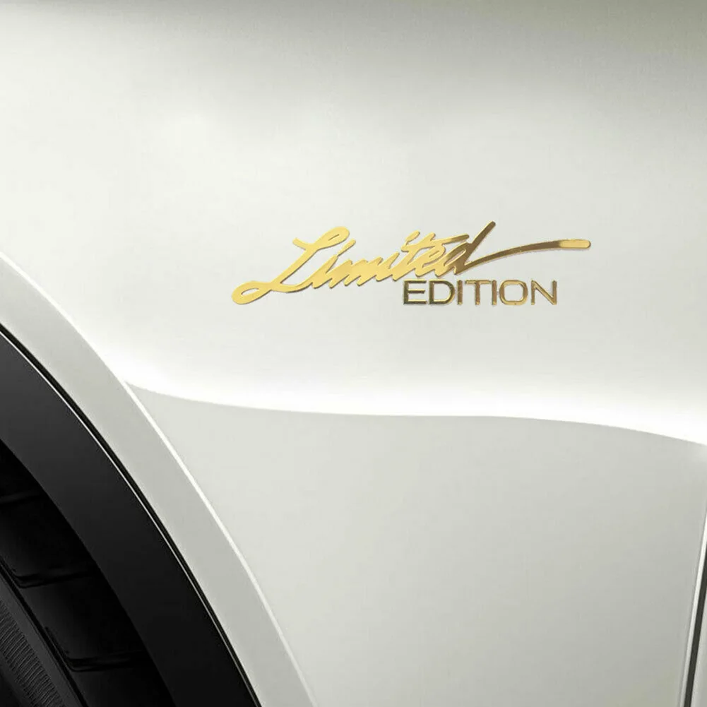 Durable Practical Useful Car Emblem Sticker Logo Badge 3D Accessories Decor Gold Universal Vehicle 1.8*7.5Cm 2pcs
Durable Practical Useful Car Emblem Sticker Logo Badge 3D Accessories Decor Gold Universal Vehicle 1.8*7.5Cm 2pcs