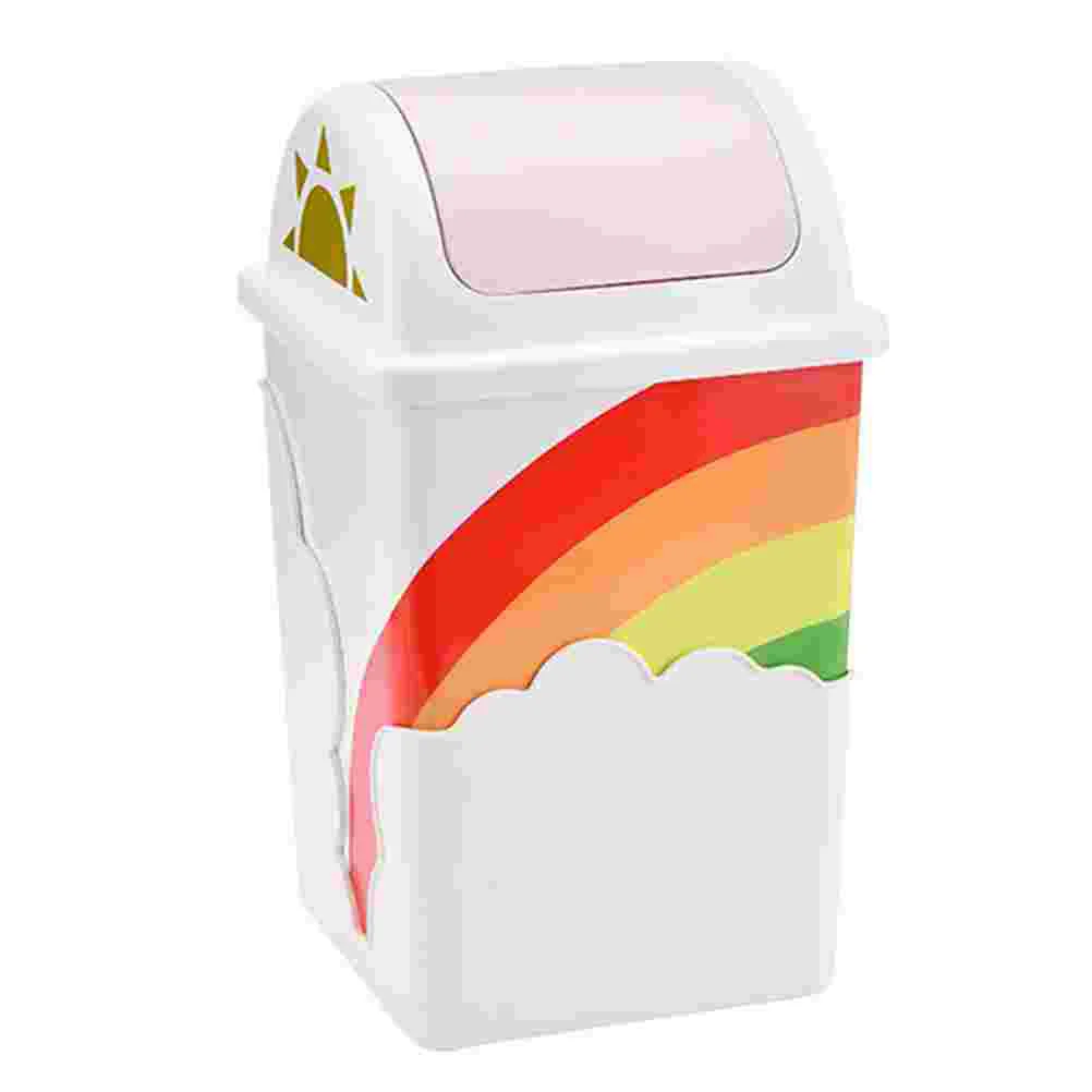 Can Trash Garbage Waste Bin Container Rainbow Ash Kitchen Holder Small Basket Bathroombucket Bedroom Lid Table Shakeround Lidded
Can Trash Garbage Waste Bin Container Rainbow Ash Kitchen Holder Small Basket Bathroombucket Bedroom Lid Table Shakeround Lidded