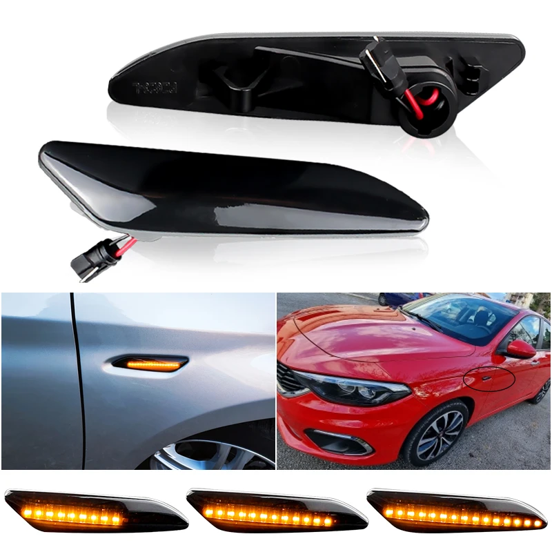 2Pcs LED Dynamic Blinker Side Marker Light Arrow Turn Signal Lamps For Alfa Romeo 156 147/Fiat Tipo/Lancia Delta 3 Ypsilon
2Pcs LED Dynamic Blinker Side Marker Light Arrow Turn Signal Lamps For Alfa Romeo 156 147/Fiat Tipo/Lancia Delta 3 Ypsilon