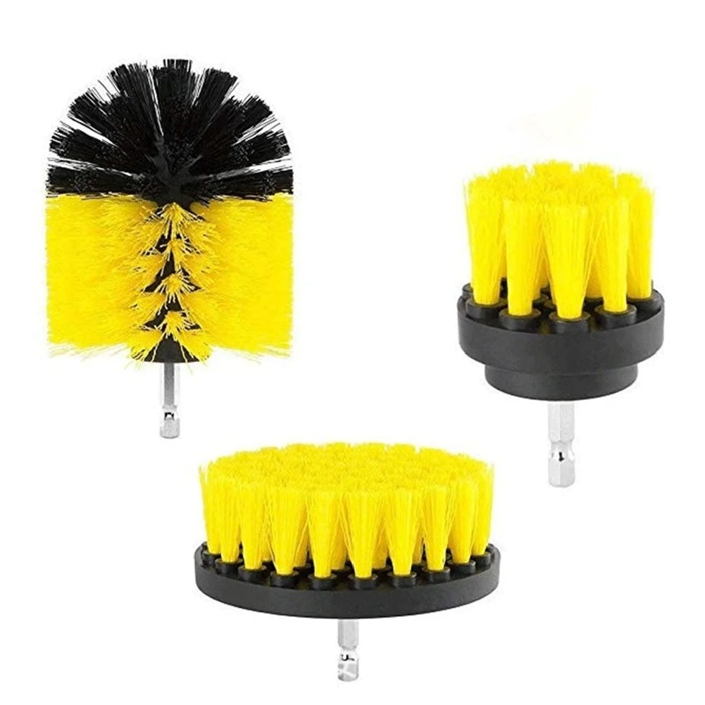 3pcs Electric Drill Brush Set Grout Tile Power Scrubber Cleaning Brush Grout Power Scrubber Drill Floors Brush Attachment Kit
3pcs Electric Drill Brush Set Grout Tile Power Scrubber Cleaning Brush Grout Power Scrubber Drill Floors Brush Attachment Kit