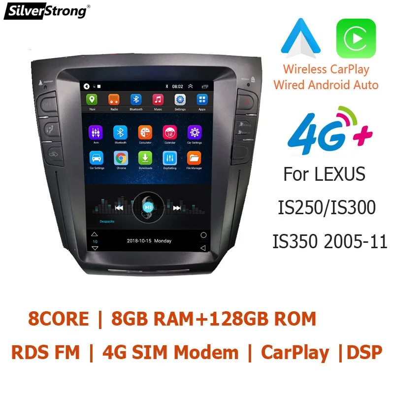 Wireless CarPlay,Tesla Radio For Lexus IS300 IS350 IS250 Android11,128GB,Android Auto,Multimedia Navi,4G SIM,DSP,Wifi,IPS Panel
Wireless CarPlay,Tesla Radio For Lexus IS300 IS350 IS250 Android11,128GB,Android Auto,Multimedia Navi,4G SIM,DSP,Wifi,IPS Panel