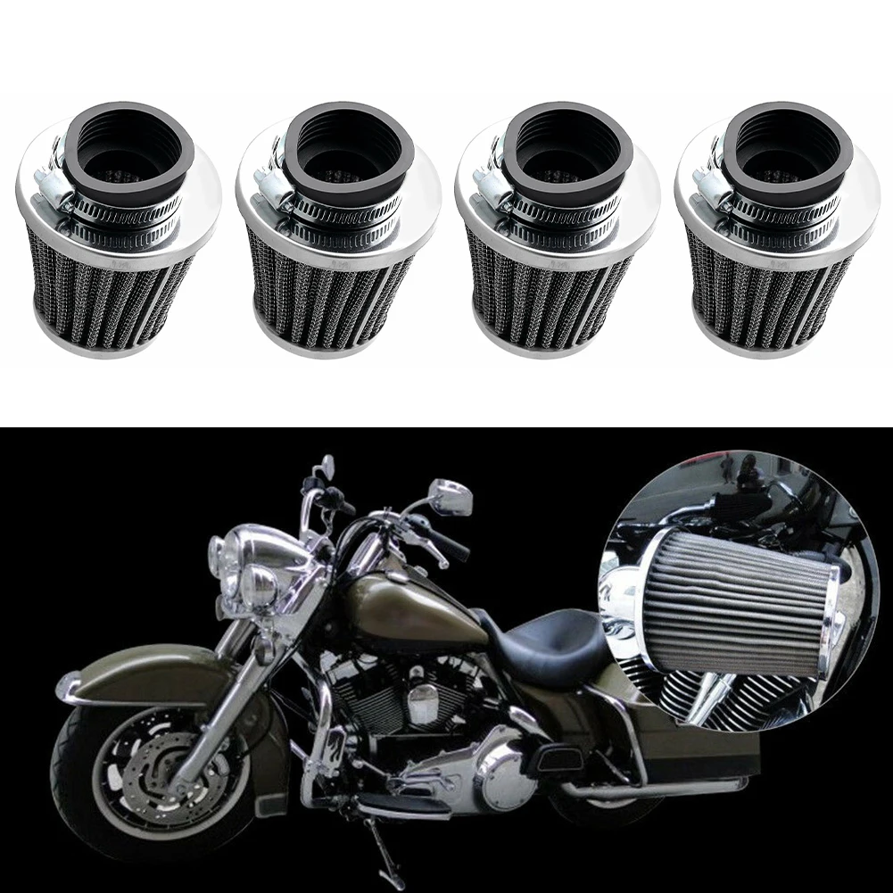 Clean Tapered Air Filters Inlet Cold Universal W/ Rubber Connector 4Pcs Air Intake
Clean Tapered Air Filters Inlet Cold Universal W/ Rubber Connector 4Pcs Air Intake
