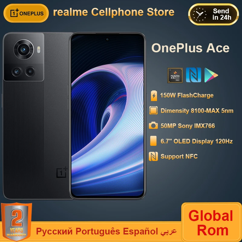 Смартфон Oneplus Ace с глобальной прошивкой 5G 6,7 AMOLED 120Hz Dimensity 8100 Octa Core Android 12 150W
Смартфон Oneplus Ace с глобальной прошивкой 5G 6,7 AMOLED 120Hz Dimensity 8100 Octa Core Android 12 150W