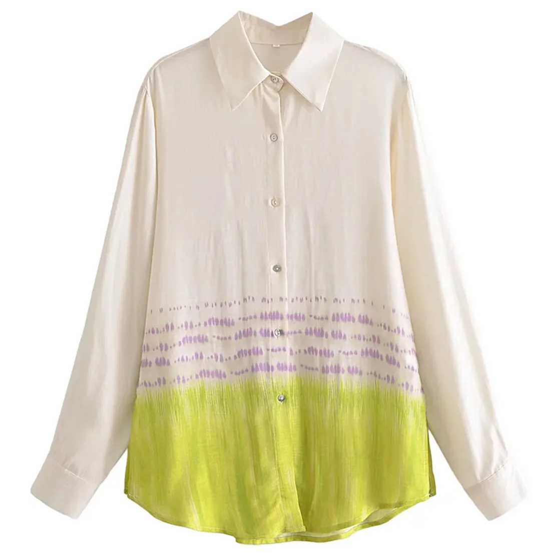 Jenny&Dave 2022 England Style High Street Vintage Tie-dyed Fashion Blouse Loose Elegant Summer Casual Shirt Women Tops
Jenny&Dave 2022 England Style High Street Vintage Tie-dyed Fashion Blouse Loose Elegant Summer Casual Shirt Women Tops