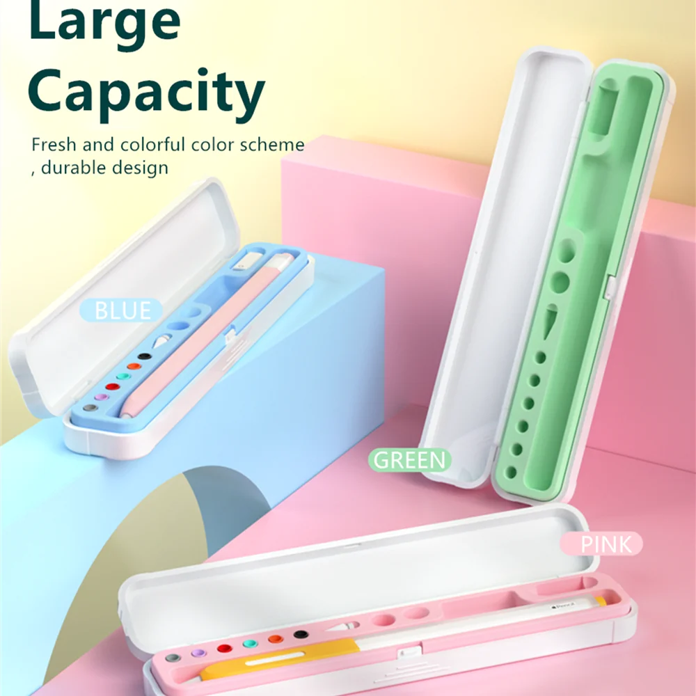 Universally Smart Stylus Touch Pen Case Funda For Apple pencil Accessories Box Xiaomi 6 S Pen Storage Silicone Pen Protector
Universally Smart Stylus Touch Pen Case Funda For Apple pencil Accessories Box Xiaomi 6 S Pen Storage Silicone Pen Protector