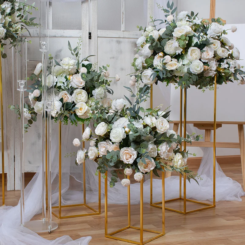 80cm Customizable Wedding Simulation Flower Ball Window Display Stage Table Geometry Shelf Decoration Road Guide Flowers
80cm Customizable Wedding Simulation Flower Ball Window Display Stage Table Geometry Shelf Decoration Road Guide Flowers
