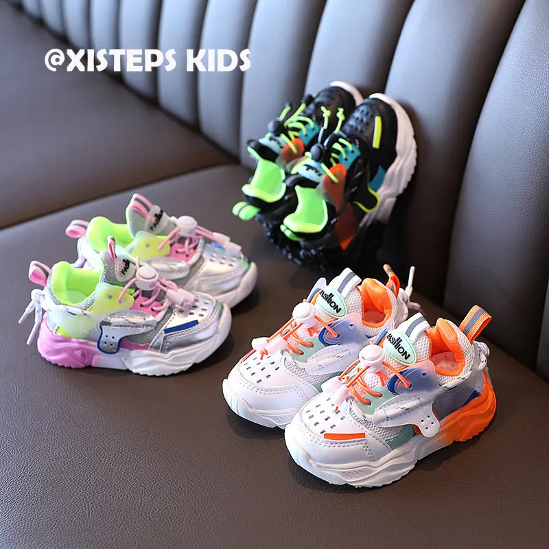 XISTEPS Fashion Sneakers for Children Girls Boys Non-slip Breathable Kids Sport Shoes Running Shoes 2023 Infant Toddler Shoes 
XISTEPS Fashion Sneakers for Children Girls Boys Non-slip Breathable Kids Sport Shoes Running Shoes 2023 Infant Toddler Shoes