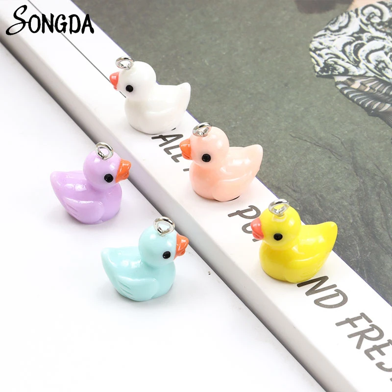 10Pcs/Lot 5 Colors Cute Yellow Duck Charms Animals Necklace Keychains Pendant DIY Jewelry Making Findings Handmade Accessories
10Pcs/Lot 5 Colors Cute Yellow Duck Charms Animals Necklace Keychains Pendant DIY Jewelry Making Findings Handmade Accessories
