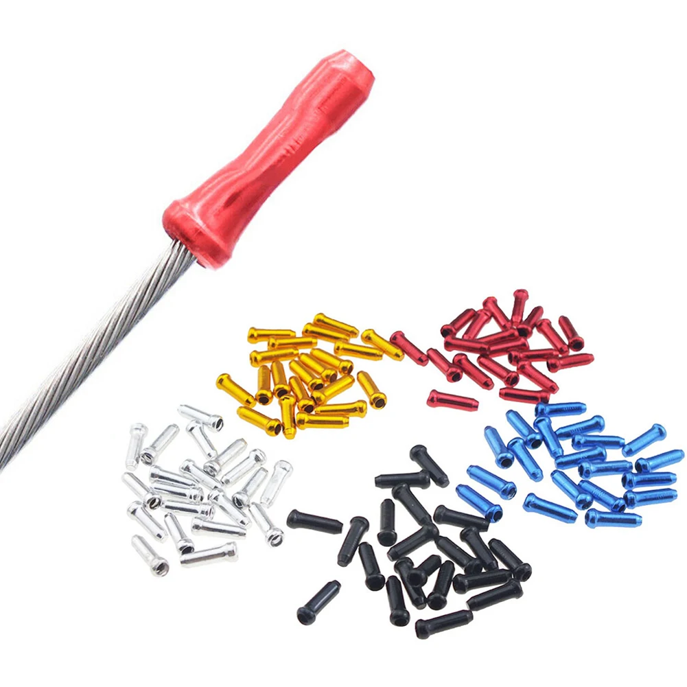 50 Pcs Aluminum Bicycle Bike Brake Gear Shifter Cable End Cap Derailleur Inner Cable Tips Cycling Accessories High Quality
50 Pcs Aluminum Bicycle Bike Brake Gear Shifter Cable End Cap Derailleur Inner Cable Tips Cycling Accessories High Quality