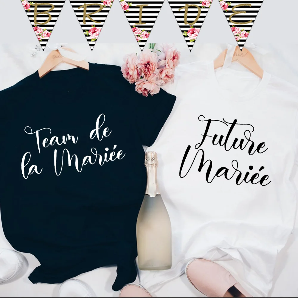 Bachelorette shirts Team Bride Bridesmaid matching T-shirts Bridal Party tops tshirt for bride team bridal shower gifts
Bachelorette shirts Team Bride Bridesmaid matching T-shirts Bridal Party tops tshirt for bride team bridal shower gifts