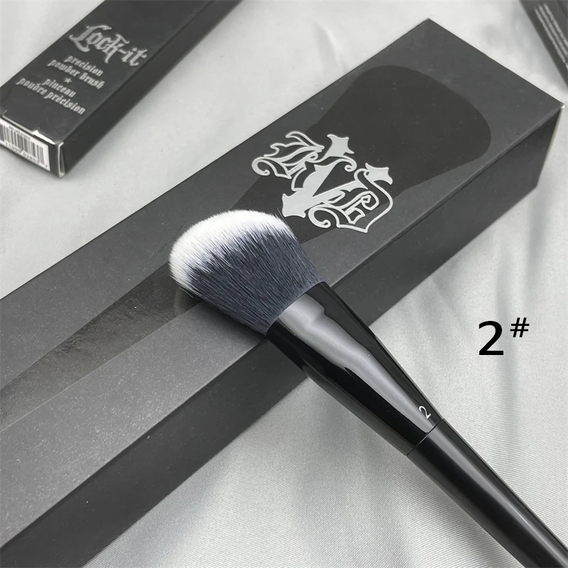 

KVD N°2 BLACK Angled Powder / Blush Contour Brush Angled Sculpting Brush Face Contour Shadow Bronzer Blusher Makeup Brushes K2