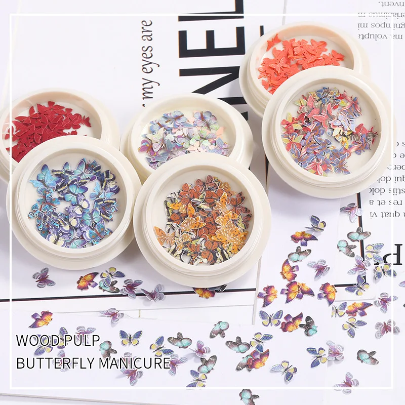 3Boxes Nail Art Accessories Wood Pulp Chips Butterfly Floral Alphabet Wings For Nails Decorations DIY Manicure Charms Supplies
3Boxes Nail Art Accessories Wood Pulp Chips Butterfly Floral Alphabet Wings For Nails Decorations DIY Manicure Charms Supplies