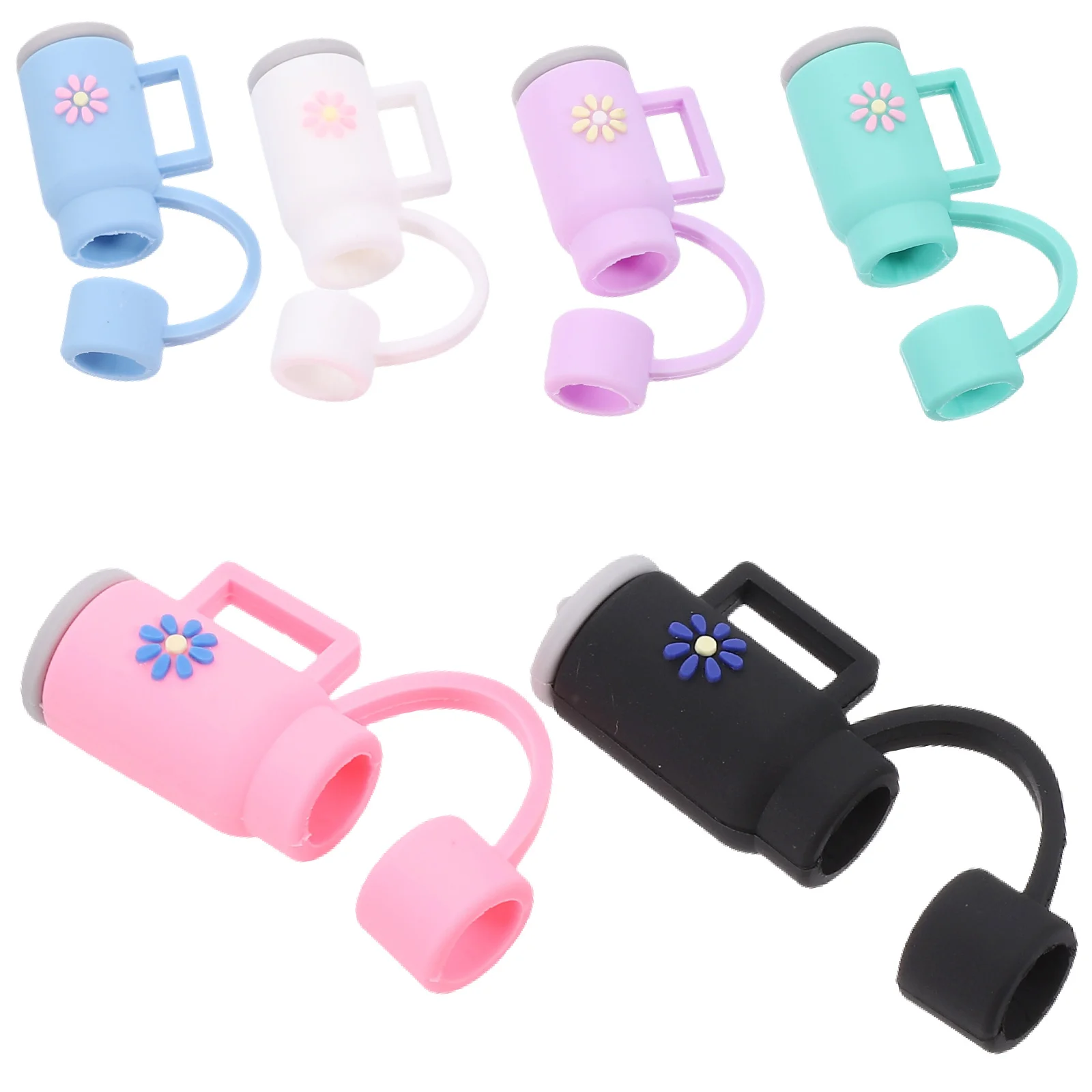 6 Pcs Tips Protector Reusable Straw Covers Straws Caps Topper Plug Protective Case
6 Pcs Tips Protector Reusable Straw Covers Straws Caps Topper Plug Protective Case