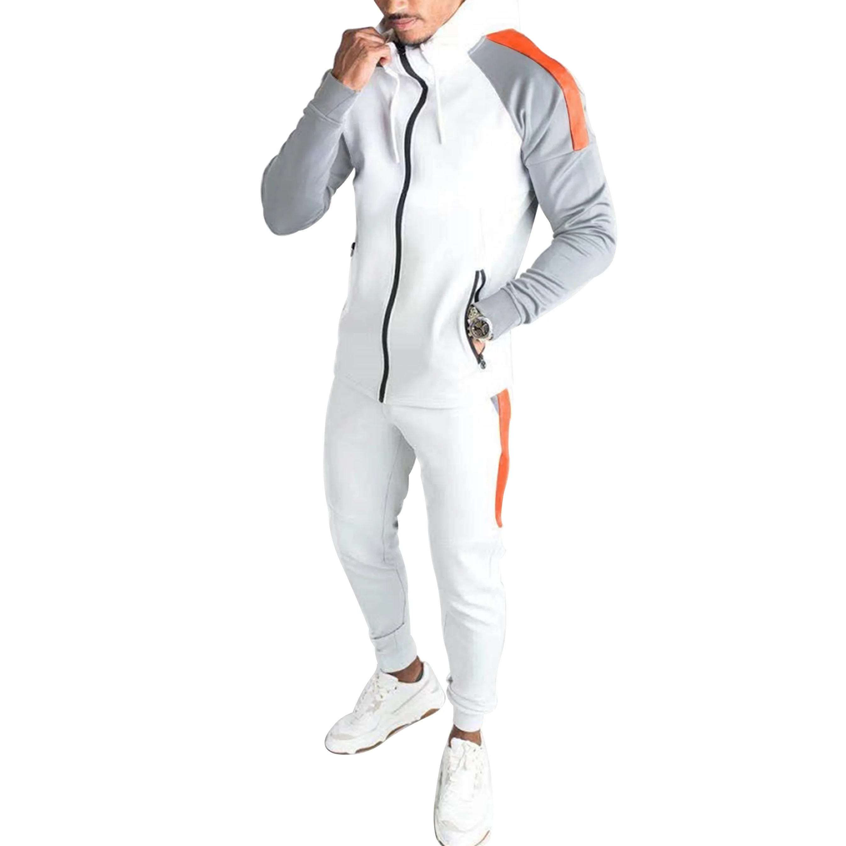 2022 New Autumn And Winter Men's Jogging Solid Color Sportswear + Trousers Suit Zipper Hoodie Fleece Warmth Fashion Casual Wear
2022 New Autumn And Winter Men's Jogging Solid Color Sportswear + Trousers Suit Zipper Hoodie Fleece Warmth Fashion Casual Wear