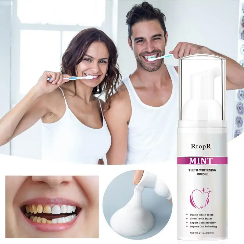 Purple Toothpaste For Teeth Whitening Removing Years Of Stubborn Stains Teeth Paste 60ml Refreshing Teeth Whitening Mousse
Purple Toothpaste For Teeth Whitening Removing Years Of Stubborn Stains Teeth Paste 60ml Refreshing Teeth Whitening Mousse