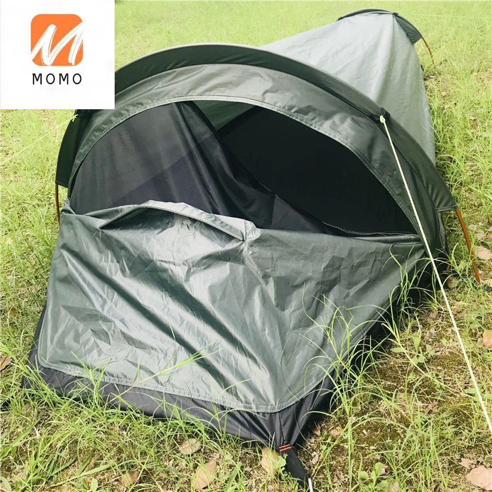 sleeping bag type camping tent outdoor dual-purpose individual tent waterproof portable camping tent sleeping bag awning 
sleeping bag type camping tent outdoor dual-purpose individual tent waterproof portable camping tent sleeping bag awning