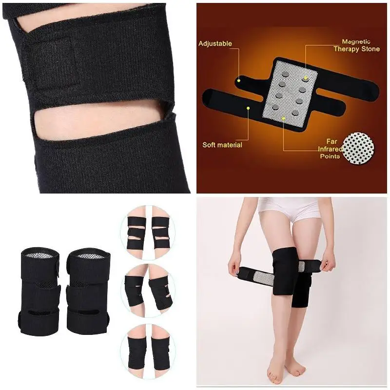 2 Pcs Self Heating Knee Support Cold Proof Adjustable Tourmaline Magnetic Therapy Pad Reusable Soft PortBrace Protective Belt
2 Pcs Self Heating Knee Support Cold Proof Adjustable Tourmaline Magnetic Therapy Pad Reusable Soft PortBrace Protective Belt