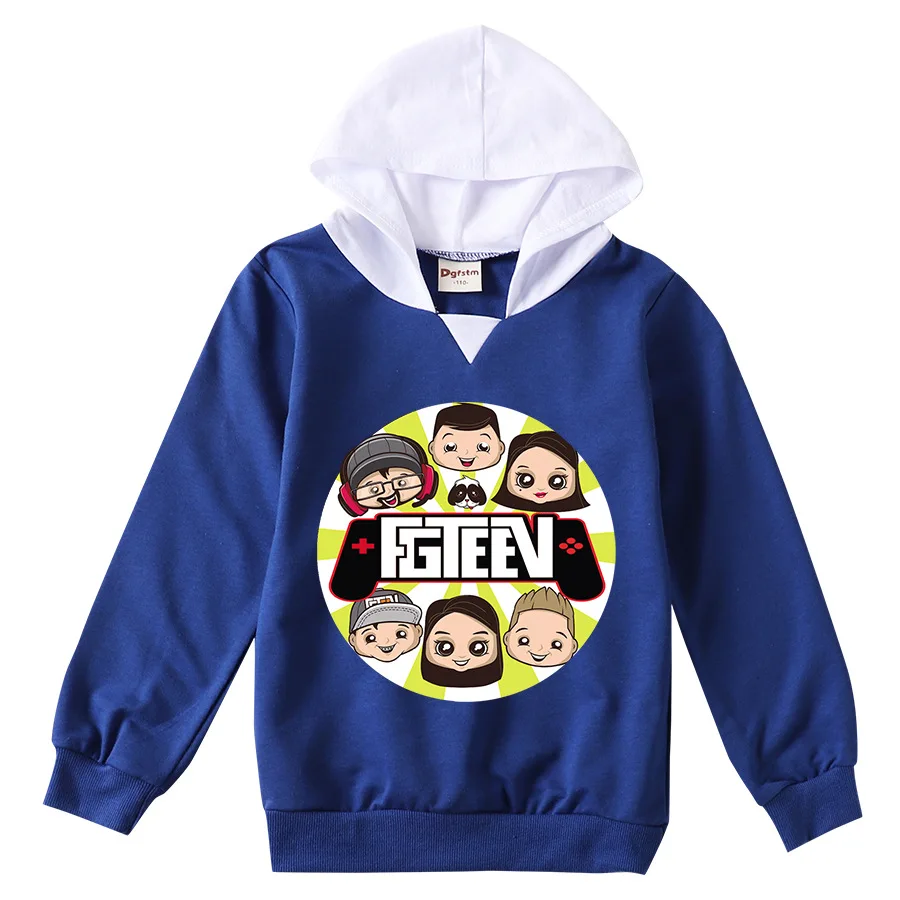 Youtuber FGTEEV Hoodie Kids Long Sleeve Hooded T-shirt Children's Clothing Teenager Boys Casual Sweatshirt Toddler Girls Outfits
Youtuber FGTEEV Hoodie Kids Long Sleeve Hooded T-shirt Children's Clothing Teenager Boys Casual Sweatshirt Toddler Girls Outfits
