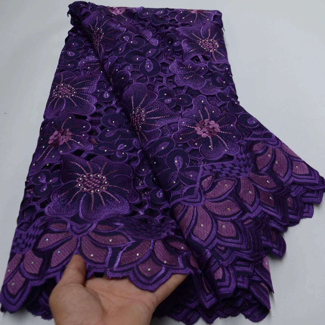 (5yards/pc) High quality purple Swiss voile lace soft African cotton lace with excellent embroidery for party dress CLP494
(5yards/pc) High quality purple Swiss voile lace soft African cotton lace with excellent embroidery for party dress CLP494